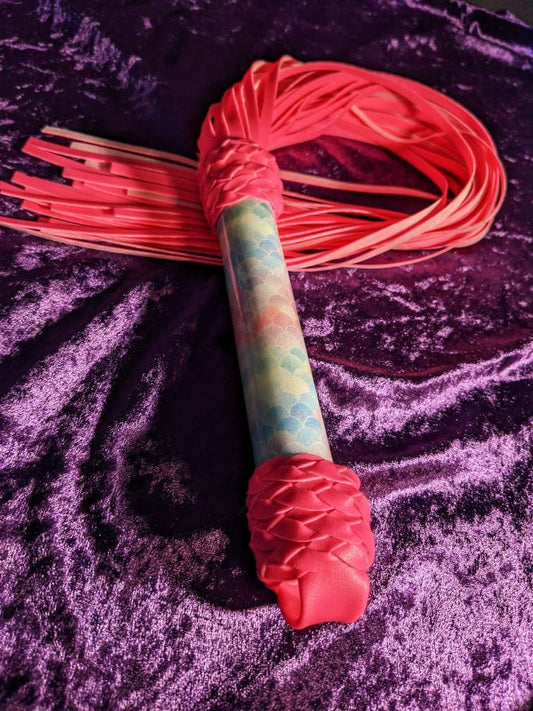 Cotton Candy Mermaid Flogger